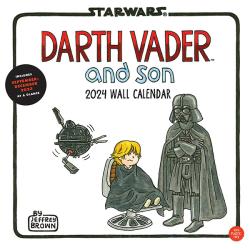 Darth Vader and Son Wall Calendar 2024