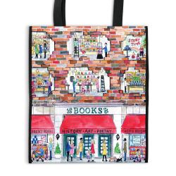 A Day at the Bookstore Reusable Tote Bag