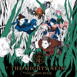 Critical Role: The Mighty Nein Coloring Book