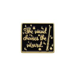 Pin Badge Enamel Wand chooses the Wizard