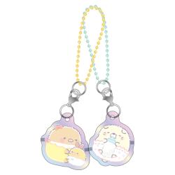 Aurora Acrylic Key Chain Yochi Yochi Baby /Tonkatsu & Neko