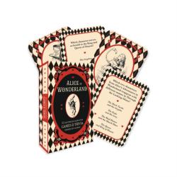 Alice in Wonderland - 52 Illustrated Cards with Games & Trivia