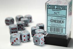 Speckled Air 16mm d6 with pips Dice Blocks (12d6)