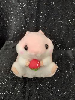 Plush Medium: Berry Pink Momo-chan