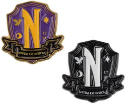 Nevermore Academy Pins - Set of 2