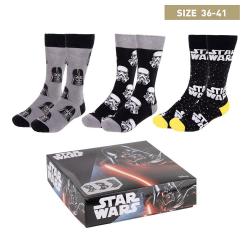 Star Wars Socks 3-Pack Size 35-41