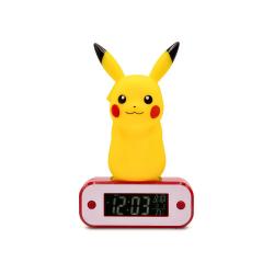 Pikachu Alarm Clock with Light 18 cm