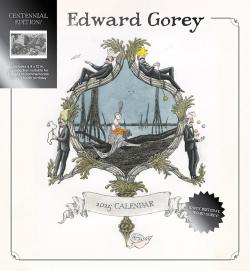 Edward Gorey Centennial Edition 2025 Wall Calendar