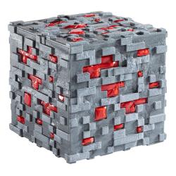 Illuminating Redstone Ore Cube Replica 10 cm