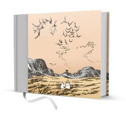Moomin Canvas Notebook - Fåglar i Skyn