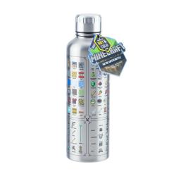 Minecraft Icons Metal Water Bottle 500ml