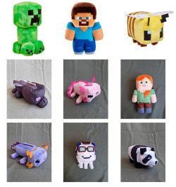 Plush Minecraft Basic 20cm Assortment (Mixed Figures)