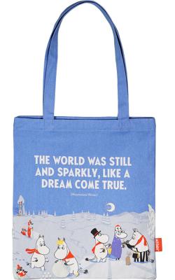 Moomin Winter Recycled Cotton Tote Bag