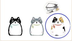 Cat Shaped Memo Pad - Calico Cat