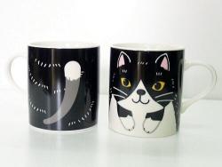 Cat Mug Close Up Tuxedo 250 ml