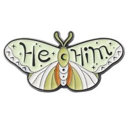 He/Him Pronoun Butterfly Pin