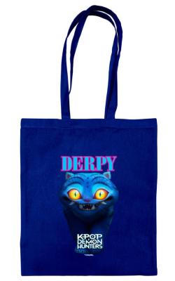 Derpy Navy Blue Tote Bag