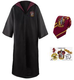Gryffindor Entry Robe, Necktie & Tattoos (Small)