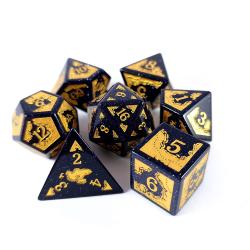 Vagabond's Keepsake - Set of 7 sandstone dice