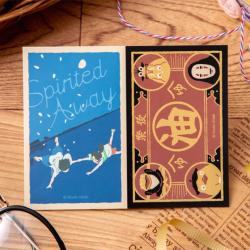 Chihiro/Haku & Aburaya Retro Sticker