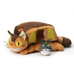 Catbus w/ Totoro on a String Plush 24 cm