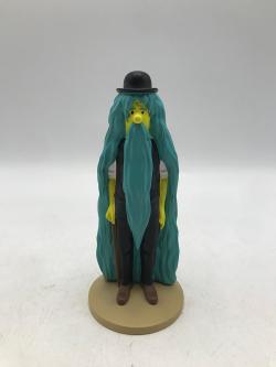 Figur 12 cm resin Dupont med grönt hår och skägg