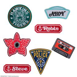 Stranger Things Patches - Set of 7