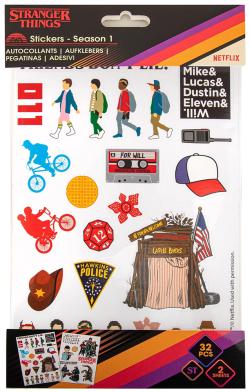 Stranger Things S1 Sticker Set