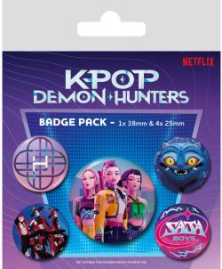 KPop Demon Hunters Badge Pack