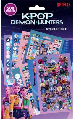 KPop Demon Hunters Sticker Set - 500 pcs