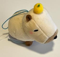 Capybara-chan Small Hanger Plush - Yuzu Fruit