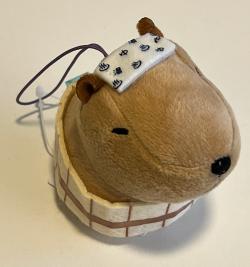 Capybara-chan Small Hanger Plush - Bucket