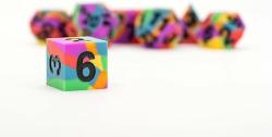 Rainbow Flag set of silicone dice