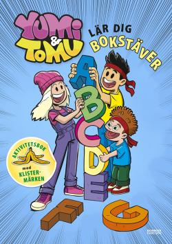 Yumi & Tomu lär dig bokstäver - aktivitetsbok med klistermärken