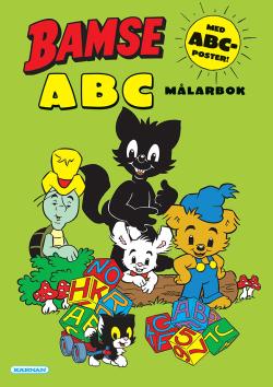 Bamse ABC målarbok