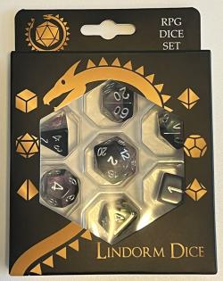 The Green Witch dice set of 7 Dice