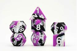 Asexual Flag set of silicone dice