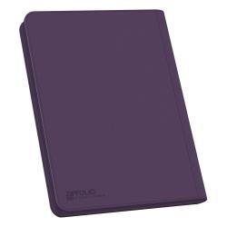 Zipfolio 320 16-Pocket Xenoskin: Purple