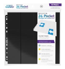 24-Pocket QuadRow Pages Side-Loading - Black