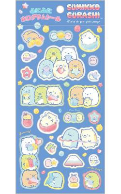 Sumikko Gummy Blue Stickers