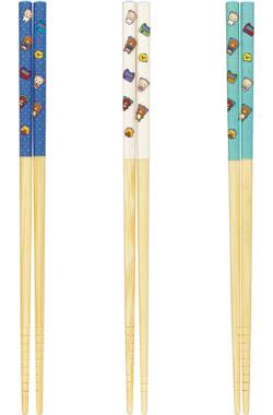 Rilakkuma Gaming Chopstick 3 Pack - 23 cm