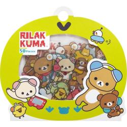 Rilakkuma Gaming Cosplay Flake Seal Stickers