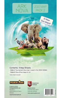 Ark Nova: Map Pack 2 Expansion