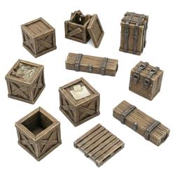 Resin Wooden Crates
