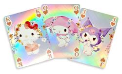 Hello Kitty & Friends Holographic Playing Cards