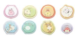 Flake Seal Stickers: Round Sumikko