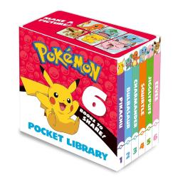 Pokémon Pocket Library - 6 mini board books (Board Book)