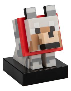 Minecraft Wolf 3D Icon Light