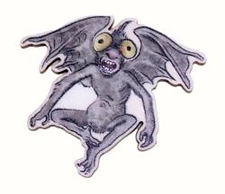 Panikdemon Wooden Magnet