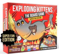 Exploding Kittens The Board Game (Super Fan Ed.)